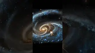 UGC 1810: Wildly Interacting Galaxy #shorts