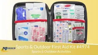 Sports & Outdoor First Aid Kit - MFASCO #4974