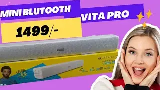 ZEBRONICS Zeb Vita Pro with TWS 24 W   Bluetooth mini Soundbar UNBOXING | UNDER 1500