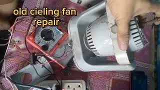 how to repair ceiling fan?