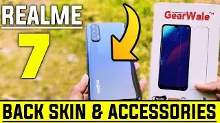 Realme 7 back skin 🔥🔥| realme 7 back screen guard | realme 7 full accessories | realme 7 accessories