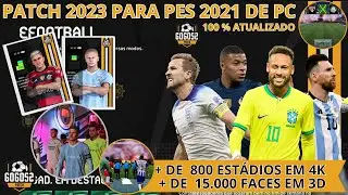 EFOOTBALL GOGOSZ PATCH V1.1 - PES 2021 PC: TEMPORADA 2023 COM KITS E ELENCOS ATUALIZADOS! MOD 4K HDR