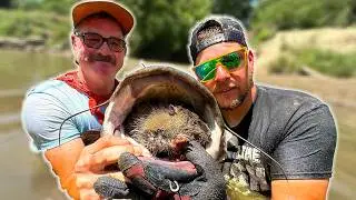 FISHING with a BABY BEAVER! (Plus…who started the Okie Noodling Tournament?)