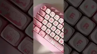 pink keyboard unboxing 🎀💗 #keyboard #keyboards #keyboardasmr #unboxing #unboxingvideo #typing