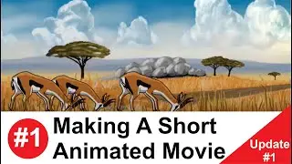 OpenToonz 2D animation - Making A Short Animated Movie - Update #1 - October 2021