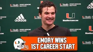 Emory Williams on Beating Clemson in First Career Start
