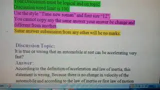 GDB Physics 101 Solution with Urdu details Spring 2021