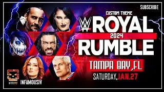 WWE Royal Rumble 2024 - C.Theme Song 🎵 IFM IV #wwe #wweroyalrumble