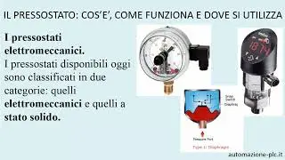 Il pressostato per l'automazione industriale