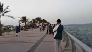 Beautiful view of Gulf sea in Saudi Arabia ,Dammam 