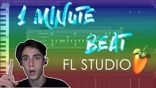 Making a beat in 1 MINUTE challenge 🔥 - Fl Studio