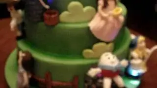 Nursery Rhymes Themed fondant Cake