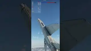 War Thunder Dogfight 57 - F-8E vs MiG-23MF #shorts