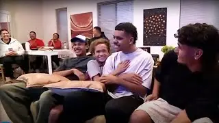 Scenes of joy as Hansen jnr is drafted to North Melbourne