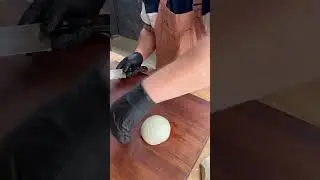 How to Cut an Onion Lean In | ATBBQ Shorts | Chef Tom X All Things Barbecue