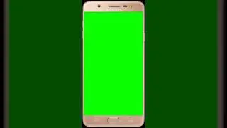 mobile green screen frame No copyright