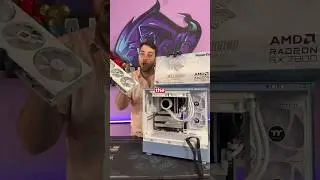 BEST all white AMD graphics card! 🥵