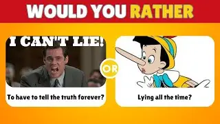 Would You Rather -Hardest Choices 🤯😱