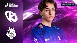 Karmine Corp vs G2 (LEC WINTER PLAYOFFS 2025 - Upper Final)