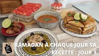 CHORBA FRIK, BRICK, SLATA MECHOUIA, STRAWBERRY TIRAMUSU