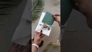 Deckled Edge Wedding Invitation with Gold Foil 🫶🏻🤩 #beautifulweddinginvitations #invitation