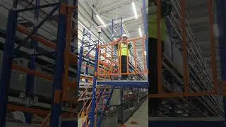 Ворота для мезонина со световой индикацией