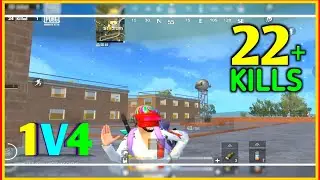 22 kills 1vs4 | Pubg Lite Solo Vs Squad Full Rush Gameplay Video | Pubg Mobile Lite Gameplay