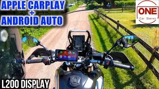 One Car Stereo L200 Display - Honest Review - Yamaha Tenere 700
