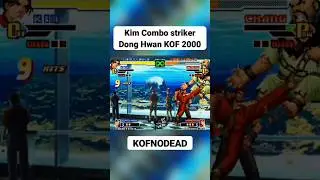 Kim Combo striker Dong Hwan KOF 2000 