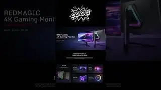 MONITOR GAMING REDMAGIC 4K, PANEL MINI-LED, 160HZ, 1MS, HDR1000 Y MUCHO MAS! BRUTAL! 💪😍