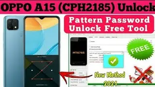 Oppo A15 CPH2185 Pin Pattern Password Unlock By Sp Flash Tool 