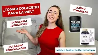 TOMAR COLÁGENO PARA LA PIEL: ¿FUNCIONA? ¿ES BUENO O MALO? | COLÁGENO HIDROLIZADO ¿CÓMO TOMARLO?