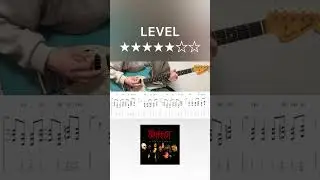 Slipknot - Before I Forget (guitar cover with tabs & chords)