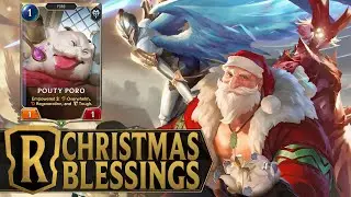 Xolaani and Friends Wish You A Merry Christmas - Kayle Braum Revna Poro Deck - Legends of Runeterra