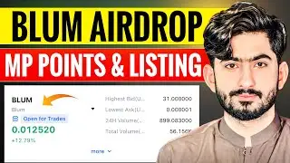 BLUM Meme Points (MP) Detail | Blum Listing Announcement | Blum Airdrop Eligibility Final Criteria