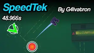 [GD] SpeedTek by G4lvatron in 48.966s Deathless (hard platformer demon)
