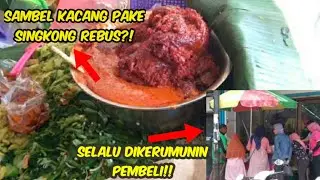 Kuliner Super Legendaris.. Bumbunya Pakai Singkong Rebus! - Rujak Teplak depan Mitra
