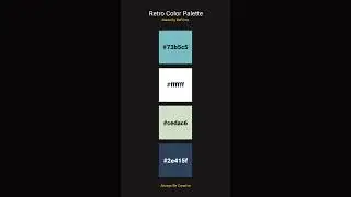 Combo Warna Vintage Yang Kece Abis #shortsvideo #shortsvideo