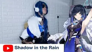 Genshin Impact Yelan Theme( Shadow in the Rain) Drum cover (.ft Kaeya cos)