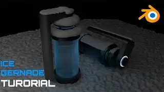 How to Make a 3D Ice Grenade in Blender | Sci-Fi VFX Tutorial