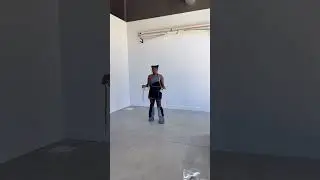 On set for the cover shoot for my magazine, are you guys liking the all denim?