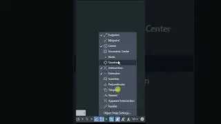 midpoint in autocad 