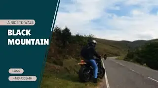 A ride on The black Mountain Pass ( Wales ) + Near death experience
