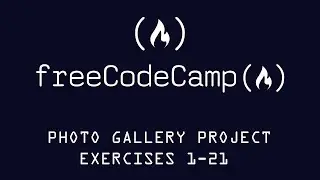 Free Code Camp Learn CSS Flexbox by Building a Photo Gallery 1-21
