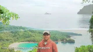 WISATA PANTAI TANJUNG GORANGO - PULAU MOROTAI