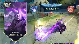 TOP GLOBAL MOSKOV! MANIAC PLAY INSIDE ENEMIES MAIN BASE! MOSKOV IS TOTALLY UNSTOPPABLE!