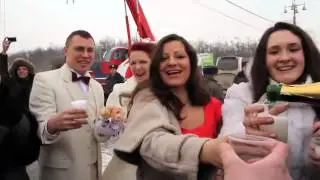 Флешмоб 26 02 12 на Воробьевых горах