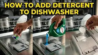 How to Put Detergent in Dishwasher