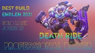 JOHNSON BEST BUILD & EMBLEM...PROFESSIONAL DRIVER DEATH RIDE !!!