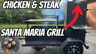 Santa Maria Grill | Shirley Fabrication | Chicken and Steak